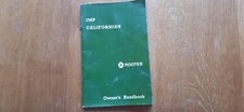 HILLMAN IMP CALIFORNIAN ORIGINAL OWNERS INSTRUCTION & MAINTENANCE HANDBOOK