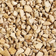Decorative Gravel Cream Limestone Cotswold Chippings 20kg Bag - Driveway & Paths