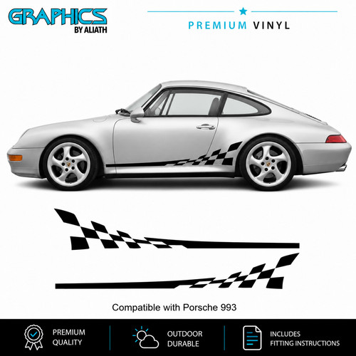 Fits porsche 911 side - 911, (993)