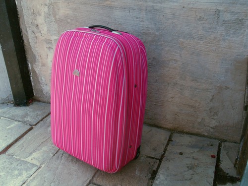 Large soft shell suitcase - soft,