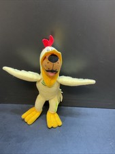 Scooby Doo Plush Soft Toy Retro Collectable 8 Inch Chicken Costume Outfit Hen