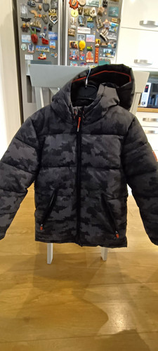 Boys black grey camo - boys, black/grey