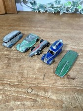 Vintage Dinky Diecast Vehicles X 5 Cars Coach Racing Car