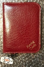 Playing Cards in Leather Wallet