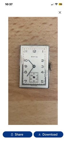 Artis art deco watch tuxedo - art,
