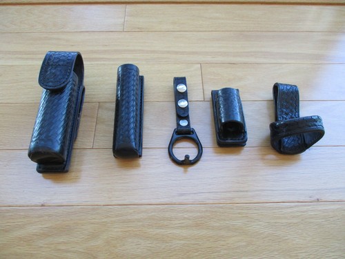 Lot leather police duty - leather,