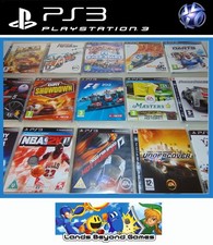 PS3 Sony PlayStation 3 Games (Sport Extreme Sports Racing Driving F1 Arcade)