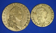 George III brass gaming tokens