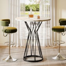 Round Bar Table, 35.4''H Tall