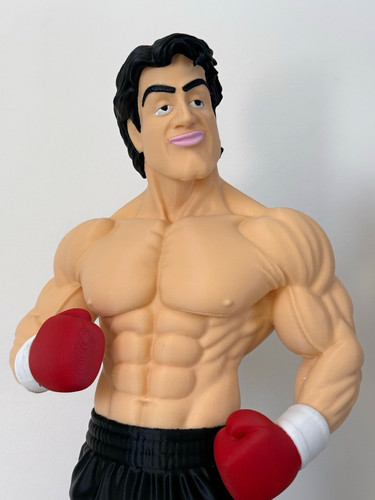 Rocky balboa stallone - balboa, 3d