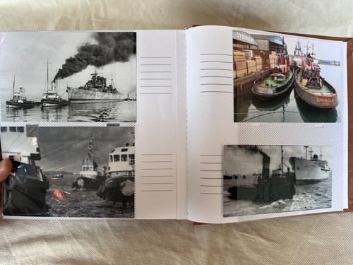 Vintage photograph album with - photograph,