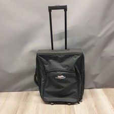 Trespass Grey Soft Shell Suitcase Two Wheeled Extending Handle Approx 54 x 44cm