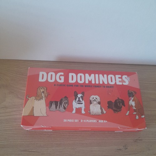Ginger fox dog - fox, dominoes