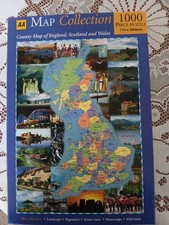 1000 PIECE AA MAP JIGSAW- ENGLAND, SCOTLAND & WALES