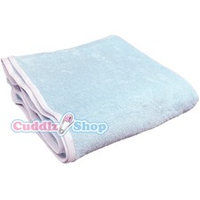 Blue Cuddlz 60x60 Inches 152x152cm Terry Towelling Washable Adult Nappy Diaper