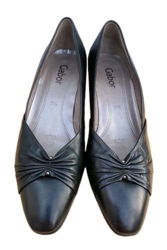 Gabor size black leather - gabor,