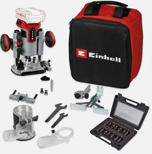Einhell PXC 18v TP-RO 18v Cordless Brushless Router + Plunge Base + Trend Set