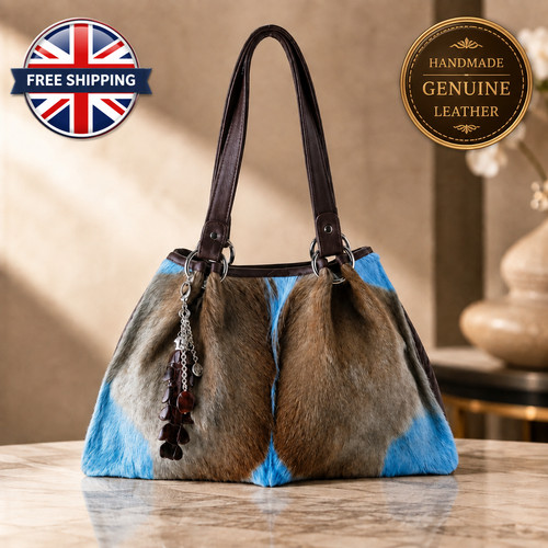 Genuine cowhide leather - leather, tote