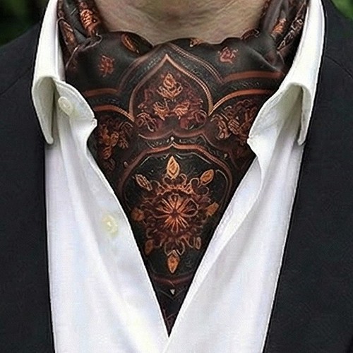 Genuine silk baroque medallion - baroque,