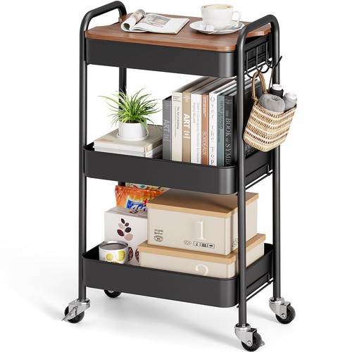 Tier rolling cart metal - tier,