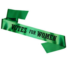 Votes For Women Sash Green