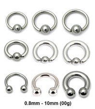 STEEL BCR BALL CLOSURE RINGS