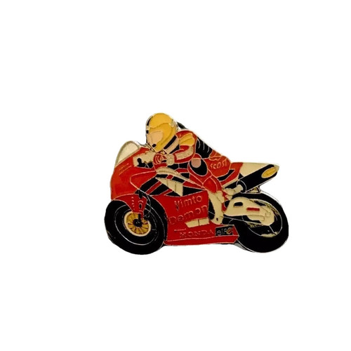 Vintage joey dunlop lapel pin - joey,