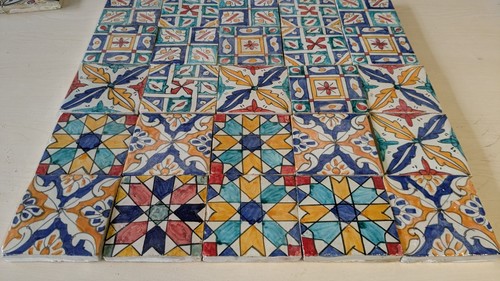 25x moroccan zellige mosaic - 25x,