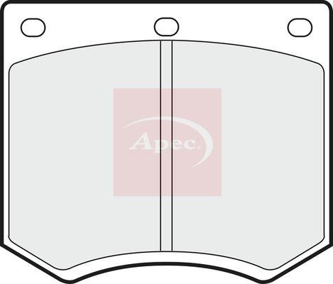 Disc brake pad set front - disc,