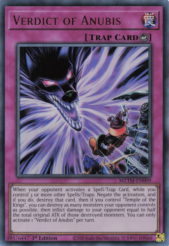 Yugioh mztm en009 verdict - mztm-en009, of