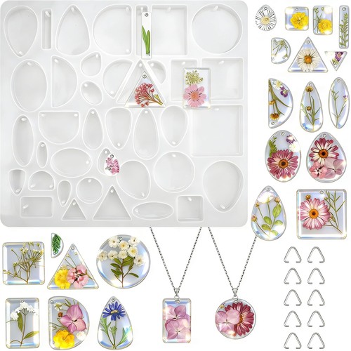 Jewelry resin moulds silicone - resin,