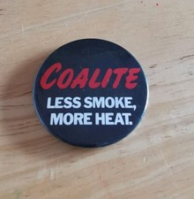 Vintage Advertising Badge From Coalite Smokeless Fuel