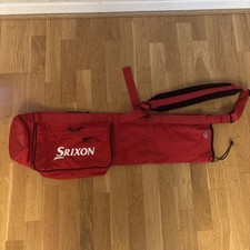 Srixon Pencil Golf Bag Red Slim with Strap 