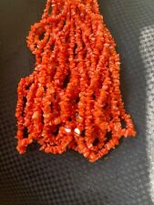 Antique Real Coral Necklace
