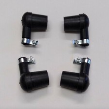 Waterproof Type Non Resistor Rubber Spark Plug Caps Triumph BSA Norton Enfield