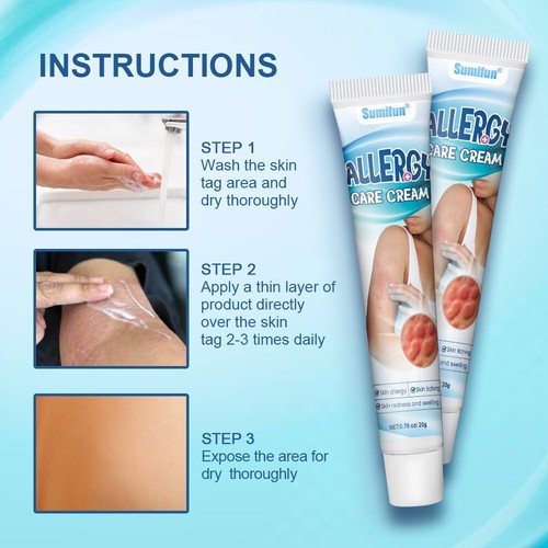 20g new natural allergy cream - new,