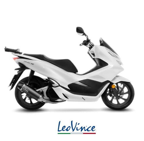 Leovince black exhaust - leovince,