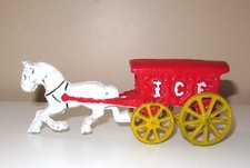 Vintage Cast Iron Toy Horse