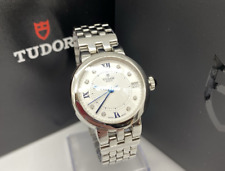 Tudor Clair De Rose M35800 Ladies Automatic 34mm Steel Diamond Dial Watch + Box