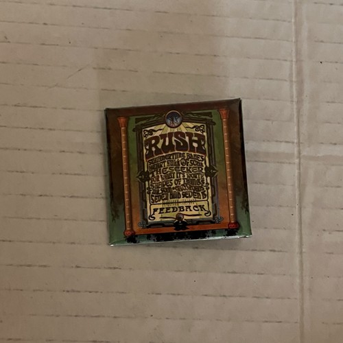 Rush feedback square pin - feedback,