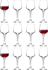 Red wine glasses large - 12, x