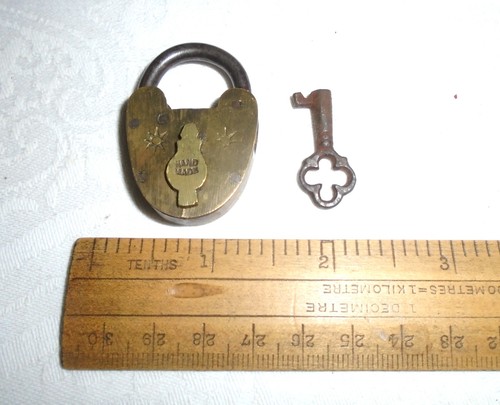 Small vintage brass steel - vintage, &