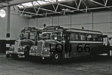 Aldershot & District 275 LOU 66 Guildford Dennis Black & White B&W bus photo