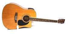 ENCORE CEA2550FT 6-String 4/4 Dreadnought Electro-Acoustic Guitar In Beige -T26