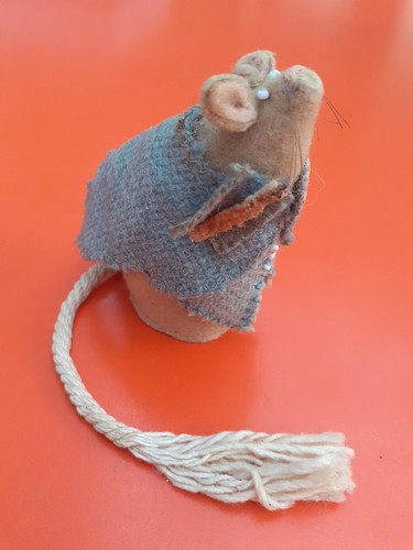 Vintage retro 1950s felt cord - vintage,