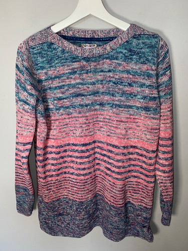Country rose pink teal marl - rose,