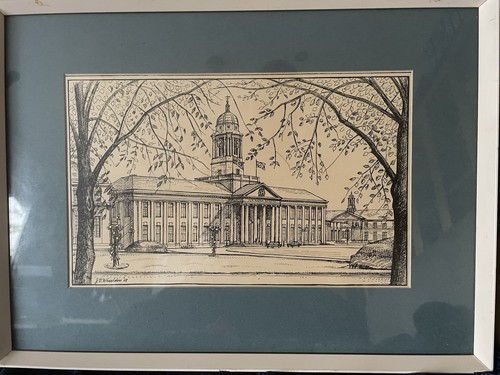 Raf cranwell print - raf, ink