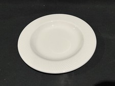 Ceramic Plate 16.2cm In Fine China With Twist Embossed Decoration - set of 6