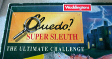 CLUEDO SUPER SLEUTH - SPARE PARTS - PEWTER FIGURES. SPY GLASSES, 'X', DICE