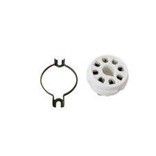 OCTAL CERAMIC 8 PIN CHASSIS